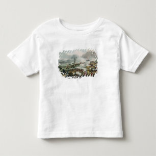 Slag om Nivelle, gegraveerd door Thomas Kinder Shirts