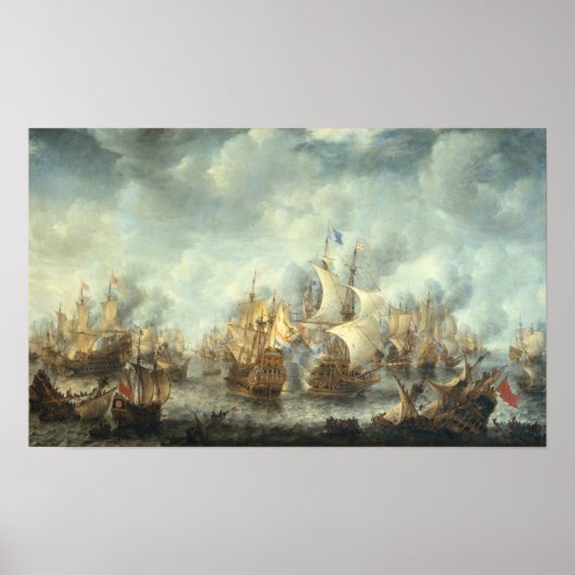 Slag om Scheveningen Poster (Voorkant)