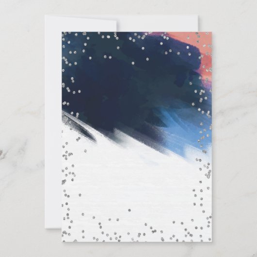 Slag penseel, Afstuderen Kaart (Achterkant)