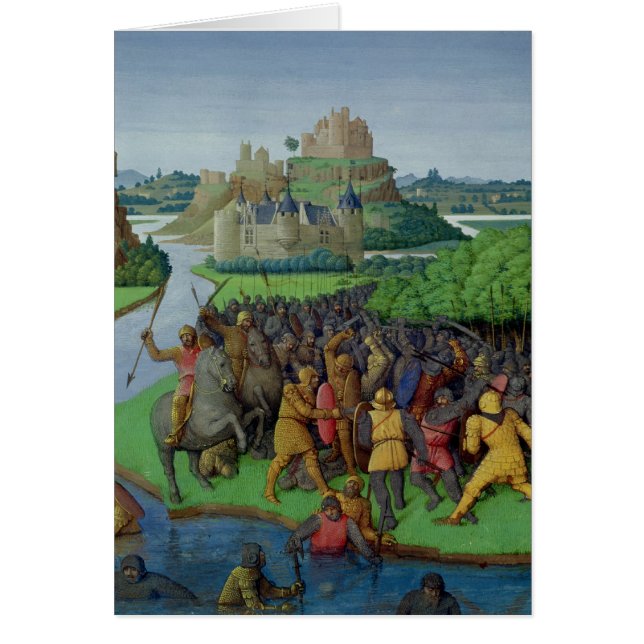 Slag tussen de Maccabees en de Bacchides (Voorkant)