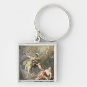 Slag tussen Minerva en Mars, 1771 Sleutelhanger