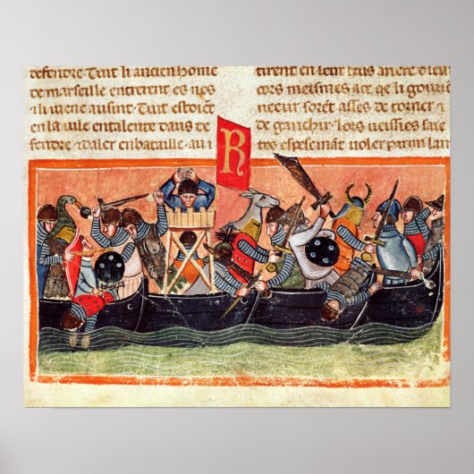 Slag tussen Romans en Gauls Poster (Voorkant)