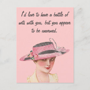 Slag van Verstand Briefkaart