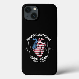 Slagaders weer groot maken Hartkatheterisatielab iPhone 13 Hoesje