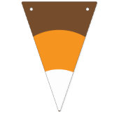 Slagbanner van Halloween Candy Corn Vlaggetjes (Eerste vlag)