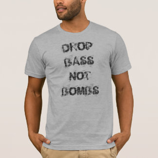 Slagbassins geen bommen t-shirt