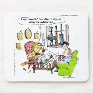 Slagcadeautjes en T - shirts voor computergebruik Muismat