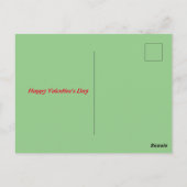 Slagdieren in liefde briefkaart (Achterkant)