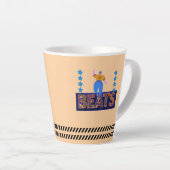 Slagen Latte Mok (Rechterhoek)