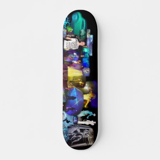 Slagen skateboard van de Tijd van de Partij (Voorkant)