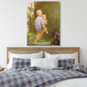 Slagen van Genius Canvas Afdruk (Insitu (Slaapkamer))