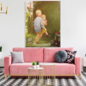Slagen van Genius Canvas Afdruk (Insitu (Woonkamer))