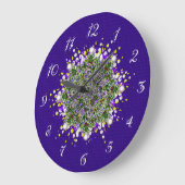 Slagende kerstbomen Fractal Grote Klok (Hoek)