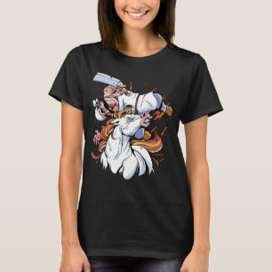 Slager Eenhoorn Paard T-shirt