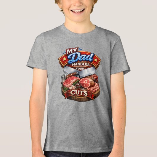 Slager Tri-Blend Shirt (Voorkant)