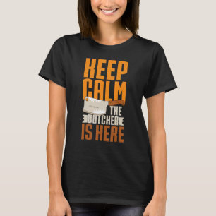 Slager Vlees Snijmes Winkel Slagerij 3 T-shirt