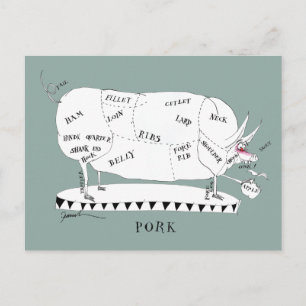 Slagers Snijden Varken, Tony Fernandes briefkaart