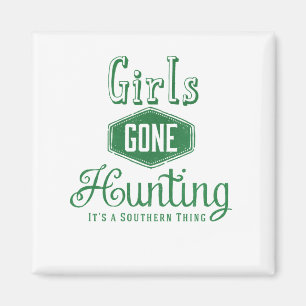 Slagjacht voor meisjes magneet