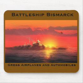 Slagschip Bismarck muismat