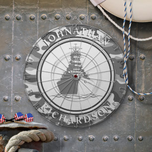 slagschip en Camo Dartbord