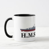 Slagschip Hood Mok (Links)