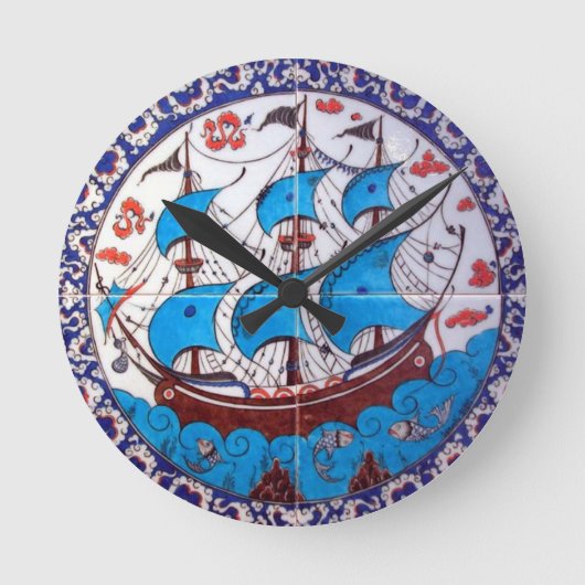 slagschip ronde klok (Voorkant)