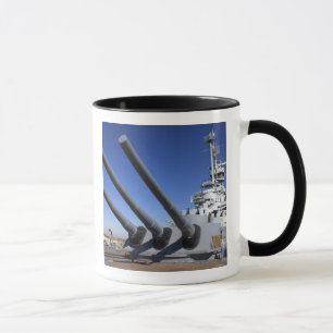 Slagschip USS Alabama bij Battleship Memorial 2 Mok