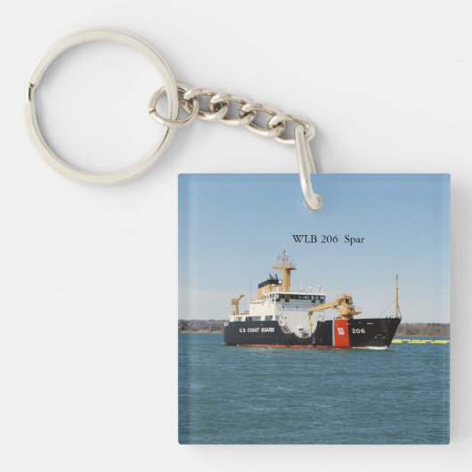 Slagsleutelketen van acryl sleutelhanger (Voorkant)