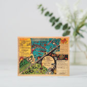  slagspel ad Briefkaart (Staand voorkant)