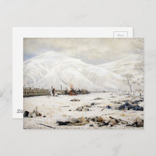 slagveld bij de scheepvaart briefkaart (Voorkant / Achterkant)