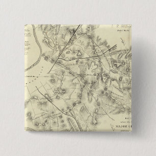 slagvelden voor Nashville Vierkante Button 5,1 Cm