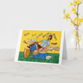 Slagwerker Kaart (Gele Bloem)