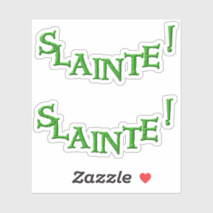 Slainte 2-opkromme contourstickers sticker