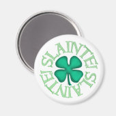 Slainte ! aimant rond (Recto/Verso)
