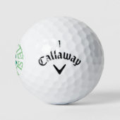Slainte Callaway Warbird afstandsgolf ballen 12 pk (Logo)
