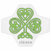 Slainte Celtic Shamrock Green St. Patrick's Day Voetbal (Enkel)
