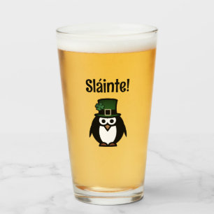Sláinte, gepersonaliseerd St Patrick's Day biergla Glas
