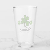 Slainte Glas (Achterkant)