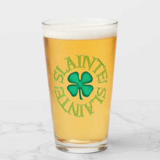 Slainte glass tumbler (Voorkant gevuld)
