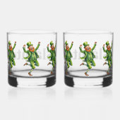 Sláinte Ierse thema whisky glas set (Voorkant)