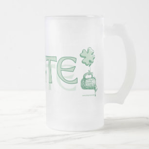 Slainte Irish Beer Party Gear Matglas Bierpul