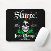 Slainte Irish Channel New Orleans St Patricks Day Muismat (Met muis)
