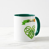 "Sláinte" irlandais ! Mug celtique - Bravo à la sa (Devant droit)