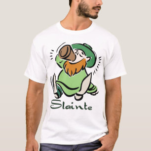 Slainte leprechaun t-shirt