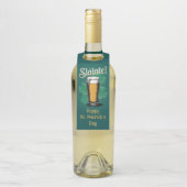 Slàinte! Saint Patrick's Day Pint van bier op groe Flessenhanger (Op fles)