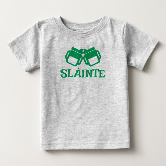 SLÁINTE sippy gray tee (Voorkant)