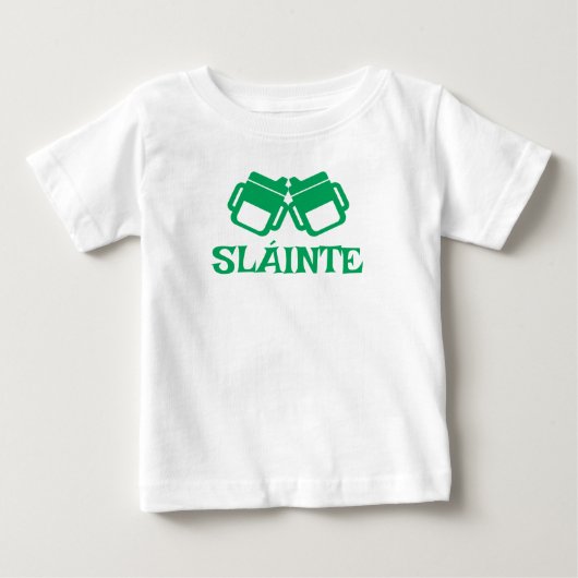 SLÁINTE sippy white tee (Voorkant)
