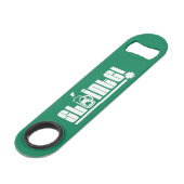 Sláinte. St. Patrick's Day Gift Speed Flessenopener (Voorkant Gekanteld)