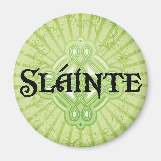 Slainte St. Patrick's Day Magnet Magneet (Voorkant)