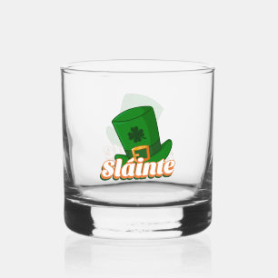 Sláinte St. Patrick's Day Whisky Glas